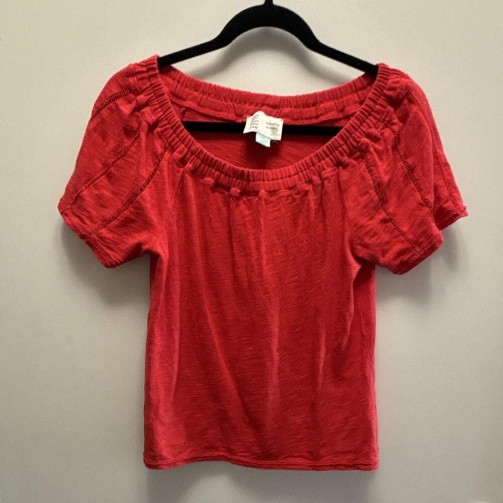 Women's Red Blouse